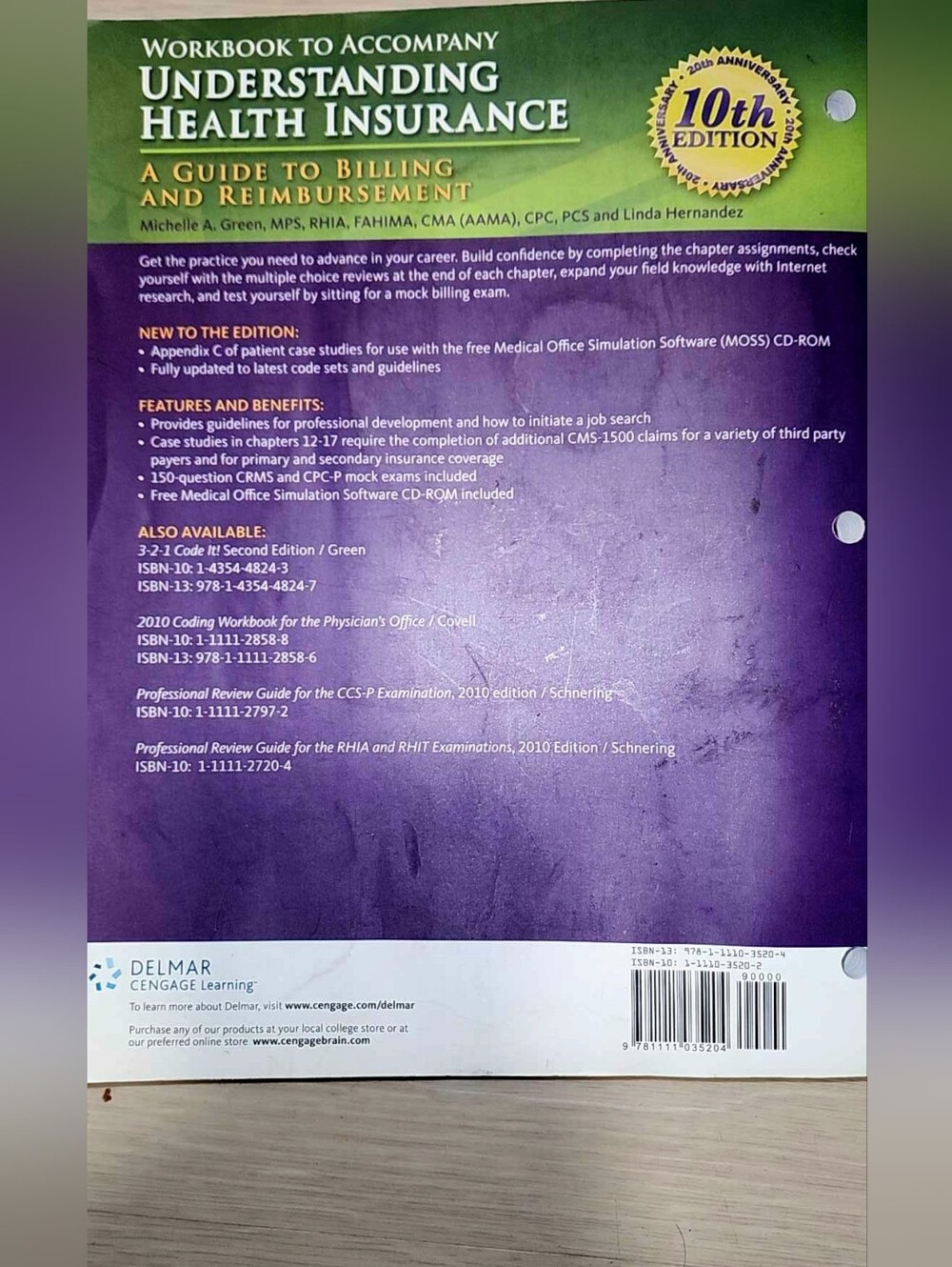 Understanding Health Insurance Textbook - 10th Edition - Picture 2 of 5